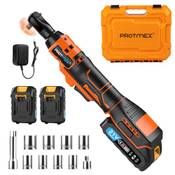 Protmex 3/8 Zoll Akku-Ratschenschlüssel