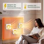 ecoCalm Heizkörper Ventilator mit Magneten für Gusseisenheizkörper