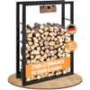 Black Oak Kaminholzregal