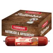 Fleischeslust Futterbox Zartes Rind mit Karotte, Hagebutte und Kürbiskernen Vergleich
