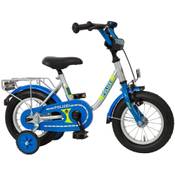 Bachtenkirch Kinderfahrrad 12,5'' Polizei Silber-blau Vergleich