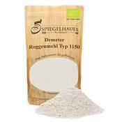 Bäckerei Spiegelhauer Demeter Bio Roggenmehl Vergleich
