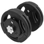 Bad Company Gummi-Gripper Kurzhantel-Set 45 kg