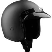 Bandit Jet black matte helmet Vergleich