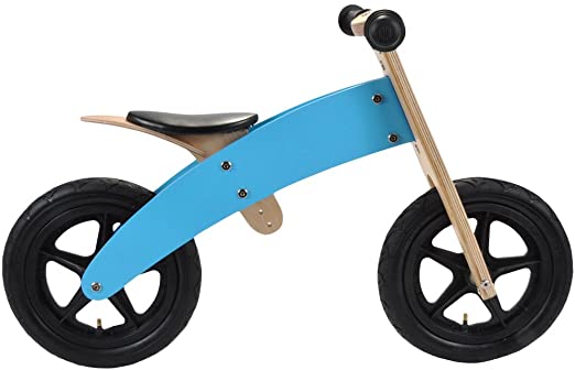Bandits And Angels Holz Laufrad Vintage Rider – Für Kinder Ab 1 Jahr | Stabile 4 Räder, Sattelhöhe 22 Cm, Geräuscharm