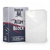 Barbear Alum Block