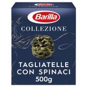 Barilla Hartweizen Pasta Collezione Tagliatelle con Spinaci Vergleich