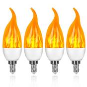Batdtech E14 Flame Bulb