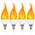 Batdtech E14 Flame Bulb
