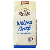 Bauckhof Bio Weizenvollgries Vergleich