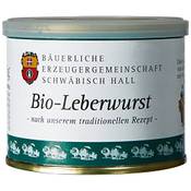 Bäuerliche Erzeugergemeinschaft Schwäbisch Hall Bio-Leberwurst Vergleich