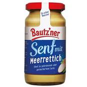 Bautz'ner Senf mit Meerrettich Vergleich