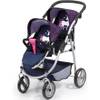 Bayer Design 26554AA Zwillingspuppenwagen