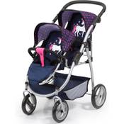 Bayer Design 26554AA Zwillingspuppenwagen