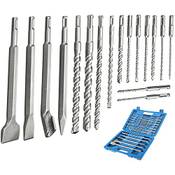 baymy SDS-plus Bohrer- und Meißel-Set 17-tlg Vergleich