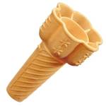 Bazko Waffelbecher mit Verzierung