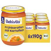 Bebivita Bio Frühkarotten mit Kartoffeln Vergleich
