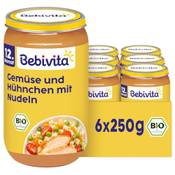 Bebivita Gemüse und Hühnchen mit Nudeln