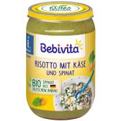 Bebivita Menüs ab 8. Monat Risotto mit Käse und Spinat Vergleich