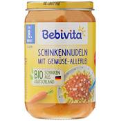 Bebivita Schinkennudeln mit Gemüse-Allerlei Vergleich