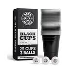 BeerBaller Black Cups