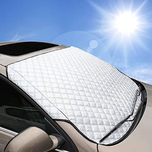 Rajvia Frontscheibenabdeckung Auto Sonnenschutz