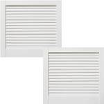 Ben + Camilla Lamellentüren in Weiß