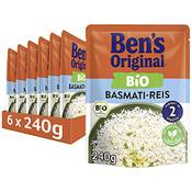 Ben's Original Bio-Basmati-Reis Vergleich