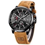 BENYAR Herrenuhr Braun Leder Strap Chronograph Vergleich