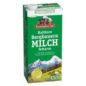 Berchtesgadener Land Haltbare Bergbauern-Milch 1,5 % Fett Vergleich