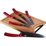 Berlinger Haus 5-teiliges Messerset Burgundy