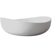 Bernstein Badshop Freistehende Badewanne WAVE STONE Vergleich