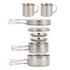 Besportble Camping Kochgeschirr Set