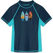 BesserBay Schwimmshirt für Jungen Navy/Blue