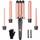 BESTOPE Lockenstab Set 5 in 1 mit 3 Fässern