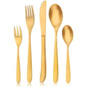 Bettlife Matt Gold Besteck Set Vergleich