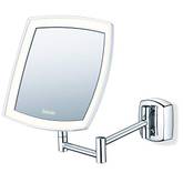 Libaro Kosmetikspiegel Siena, LED Kosmetikspiegel 7x Vergrößerung
