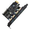Beyimei USB 3.0 PCI-E 4-Port-Erweiterungskarte
