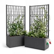 Bigdean Blumenkasten mit Rankgitter Vergleich