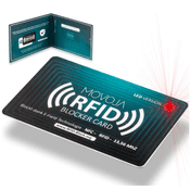 RFID Blocker Karte mit LED Indikator Technologie Vergleich