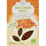 Bio Gusti Rote-Linsen-Fusilli Vergleich