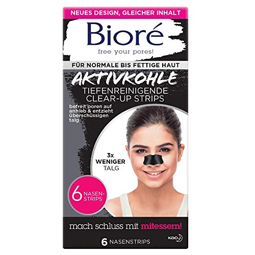 Nasen-Poren-Reinigungsstreifen – 3 Packungen Mit Je 6 Strips, Entfernt Mitesser, Reinigt Poren Schnell & Einfach