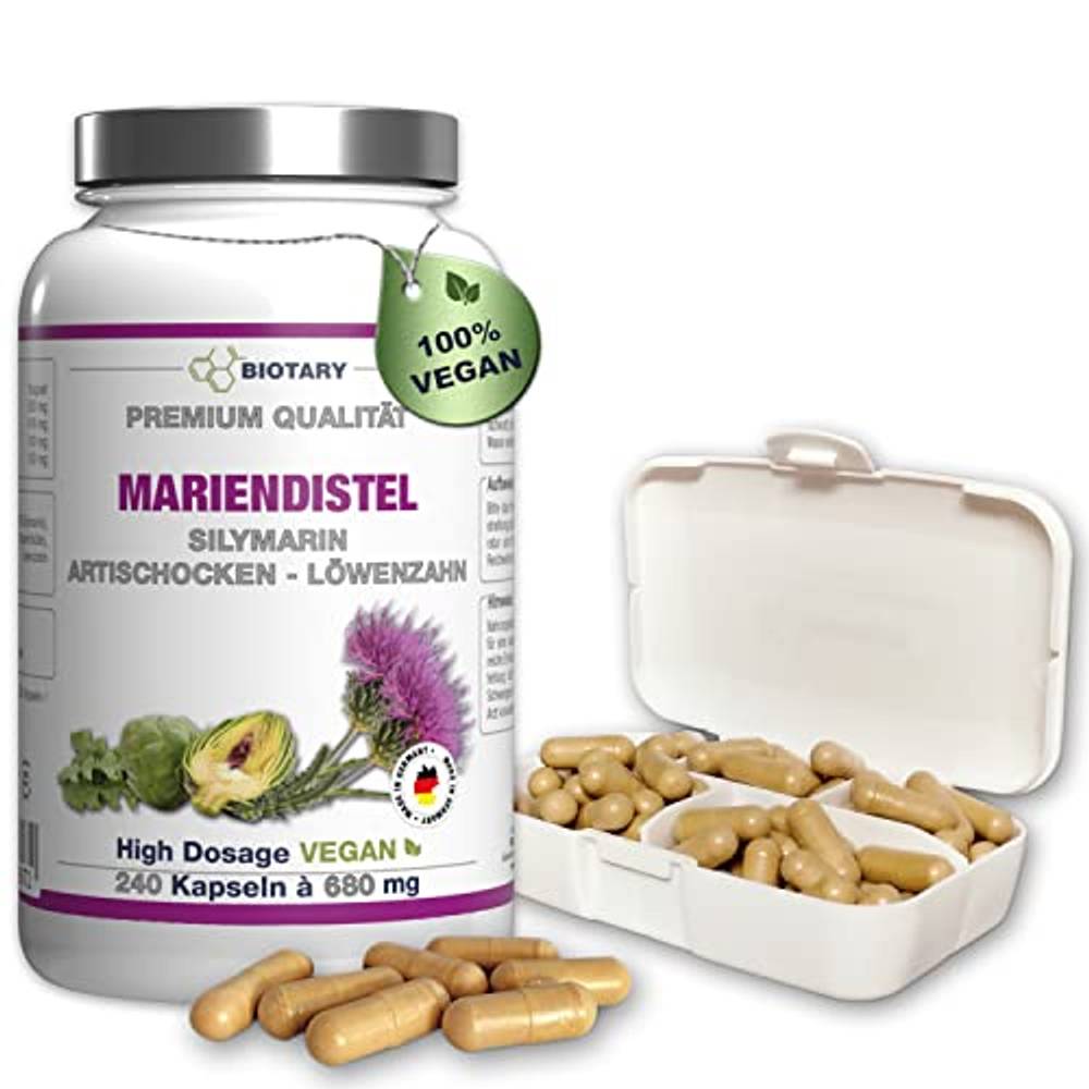 Mariendistel-Kapseln: Top 10 Test & Vergleich