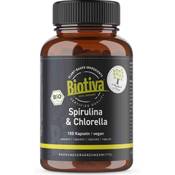 Biotiva Spirulina-Chlorella Vergleich