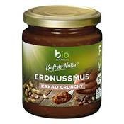Biozentrale Erdnussmus Crunchy Vergleich