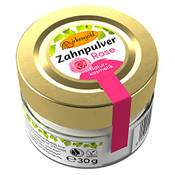 Birkengold Zahnpulver Rose im Glas Vergleich