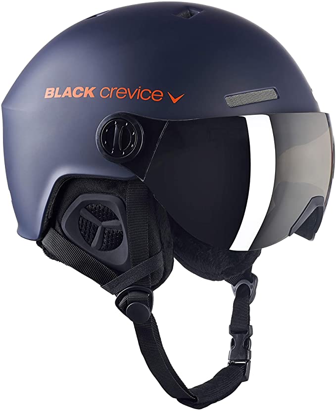 Cairn, Rise Photochromic Pure skihelm met vizier unisex Mat Black zwart Cairn, Rise Photochromic Pure skihelm met vizier unisex Mat Black zwart