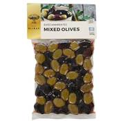 Blikas gemischte Oliven
