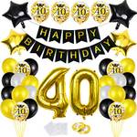 Bluelves 40. Geburtstag Deko
