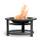 Blumfeldt Outdoor-Feuerstelle
